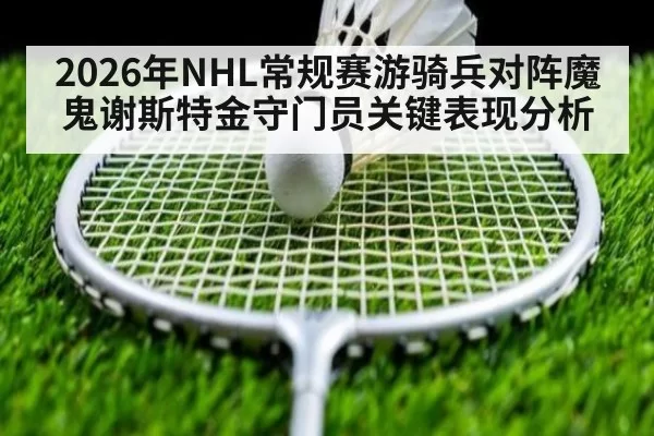 2026年NHL常规赛游骑兵对阵魔鬼谢斯特金守门员关键表现分析